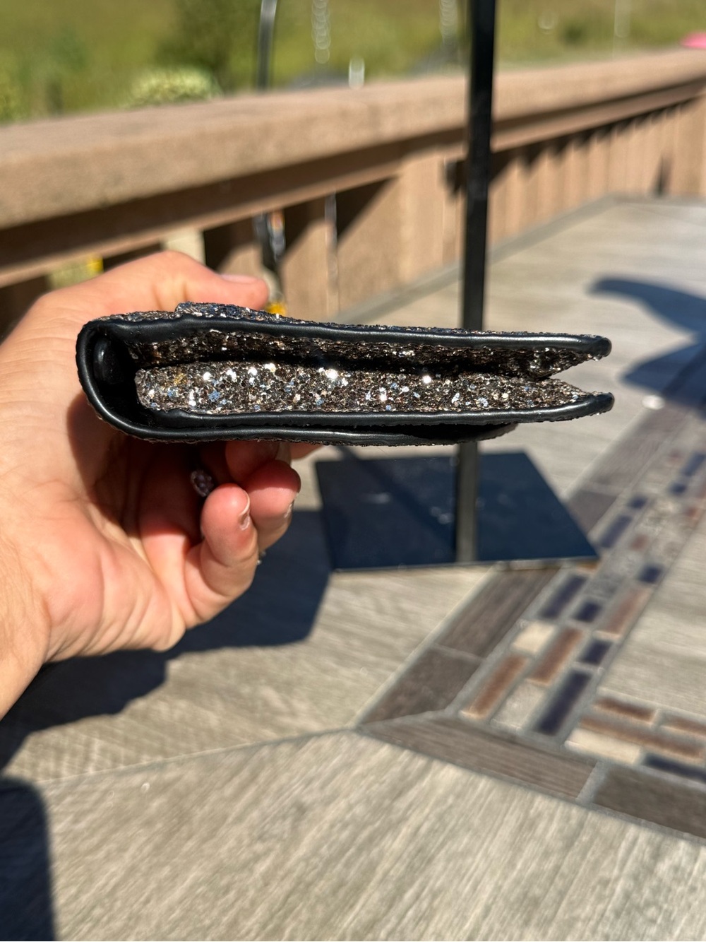 NWT Kate Spade New York Odette Glitter Multifunctional Wristlet Clutch - Picture 8 of 10